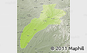Physical Map of Suileng, semi-desaturated