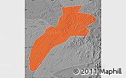 Political Map of Suileng, desaturated