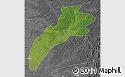 Satellite Map of Suileng, desaturated