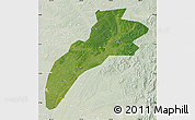 Satellite Map of Suileng, lighten