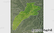 Satellite Map of Suileng, semi-desaturated