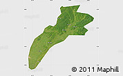 Satellite Map of Suileng, single color outside