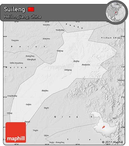 Silver Style Map of Suileng