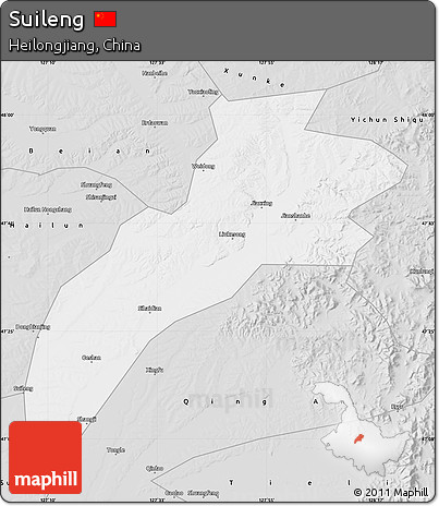 Silver Style Map of Suileng