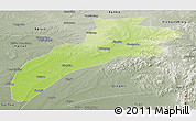 Physical Panoramic Map of Suileng, semi-desaturated