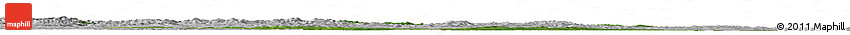 Satellite Horizon Map of Tahe, lighten, desaturated