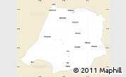 Classic Style Simple Map of Tahe, single color outside
