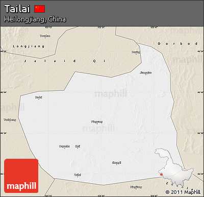 Classic Style Map of Tailai