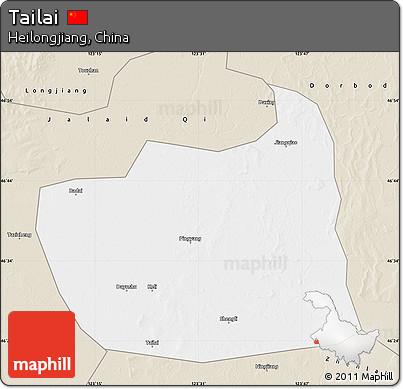Classic Style Map of Tailai