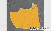 Political Map of Tailai, darken, desaturated
