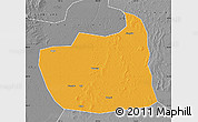 Political Map of Tailai, desaturated