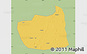 Savanna Style Map of Tailai, single color outside