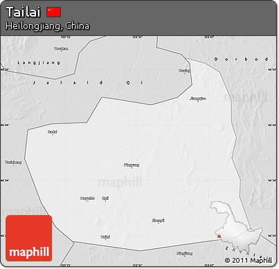 Silver Style Map of Tailai