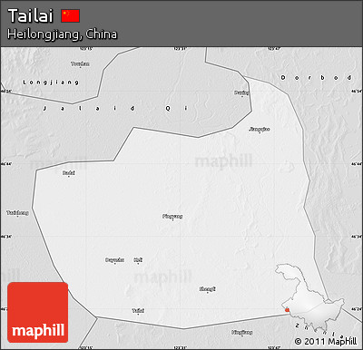 Silver Style Map of Tailai