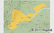Savanna Style 3D Map of Tangyuan