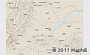 Shaded Relief 3D Map of Tangyuan
