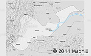 Silver Style 3D Map of Tangyuan