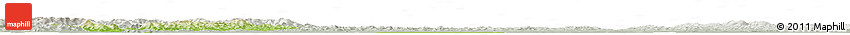 Physical Horizon Map of Tangyuan, lighten, semi-desaturated