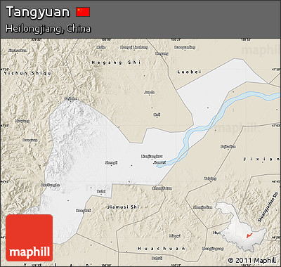 Classic Style Map of Tangyuan