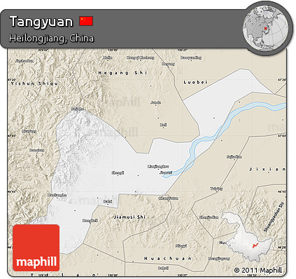Classic Style Map of Tangyuan