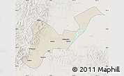 Shaded Relief Map of Tangyuan, lighten