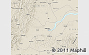 Shaded Relief Map of Tangyuan