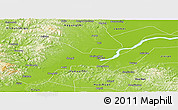 Physical Panoramic Map of Tangyuan