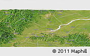 Satellite Panoramic Map of Tangyuan
