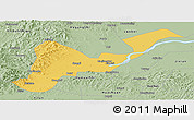 Savanna Style Panoramic Map of Tangyuan