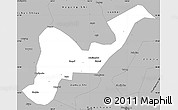 Gray Simple Map of Tangyuan