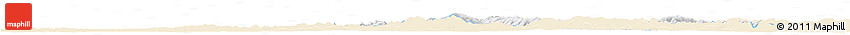 Classic Style Horizon Map of Tieli, single color outside
