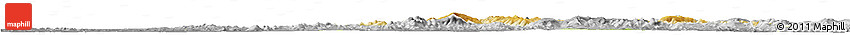 Physical Horizon Map of Tieli, desaturated