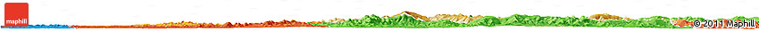 Physical Horizon Map of Tieli, political outside