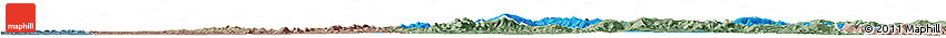 Political Horizon Map of Tieli, semi-desaturated