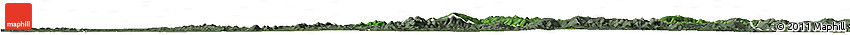 Satellite Horizon Map of Tieli, semi-desaturated
