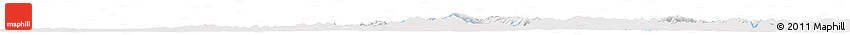 Silver Style Horizon Map of Tieli, single color outside