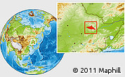 Physical Location Map of Tieli