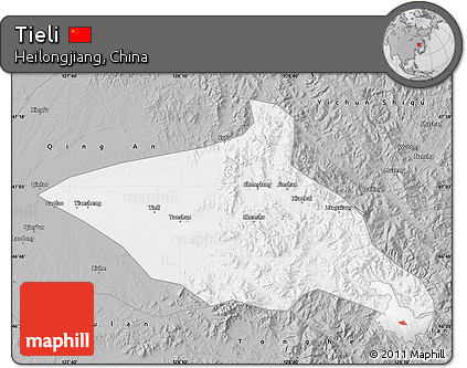 Gray Map of Tieli
