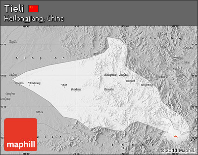 Gray Map of Tieli