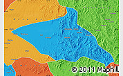 Political Map of Tieli