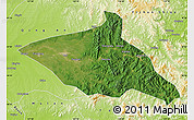 Satellite Map of Tieli, physical outside
