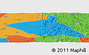 Political Panoramic Map of Tieli