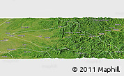 Satellite Panoramic Map of Tieli