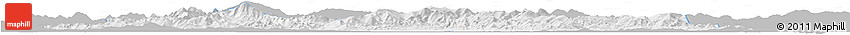 Gray Horizon Map of Tonghe, single color outside