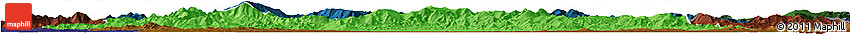 Political Horizon Map of Tonghe, darken