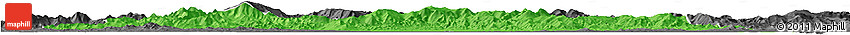 Political Horizon Map of Tonghe, darken, desaturated