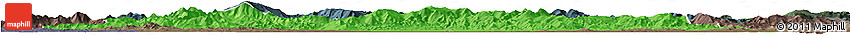 Political Horizon Map of Tonghe, darken, semi-desaturated