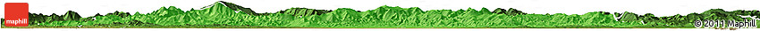 Political Horizon Map of Tonghe, satellite outside