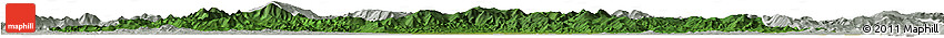 Satellite Horizon Map of Tonghe, lighten, semi-desaturated