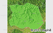 Political Map of Tonghe, satellite outside